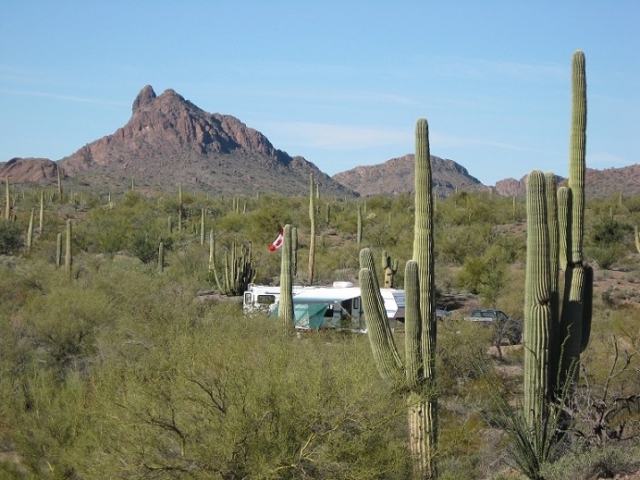Boondocking in Sonora