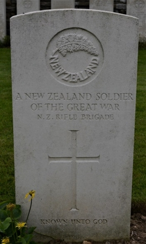 unknown NZ soldier